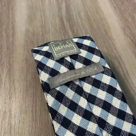 IKE BEHAR Printed Pattern Tie - Picture 4 of 4